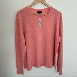 NWT J. CREW Slim-fit Crewneck Sweater ~ Heather Citrus Berry XXL
